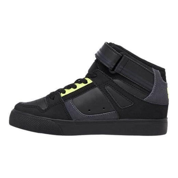 BRAND NEW boy / girl youth DC dc pure high top ev shoes with velcro size 12 & 13 - Picture 3 of 7